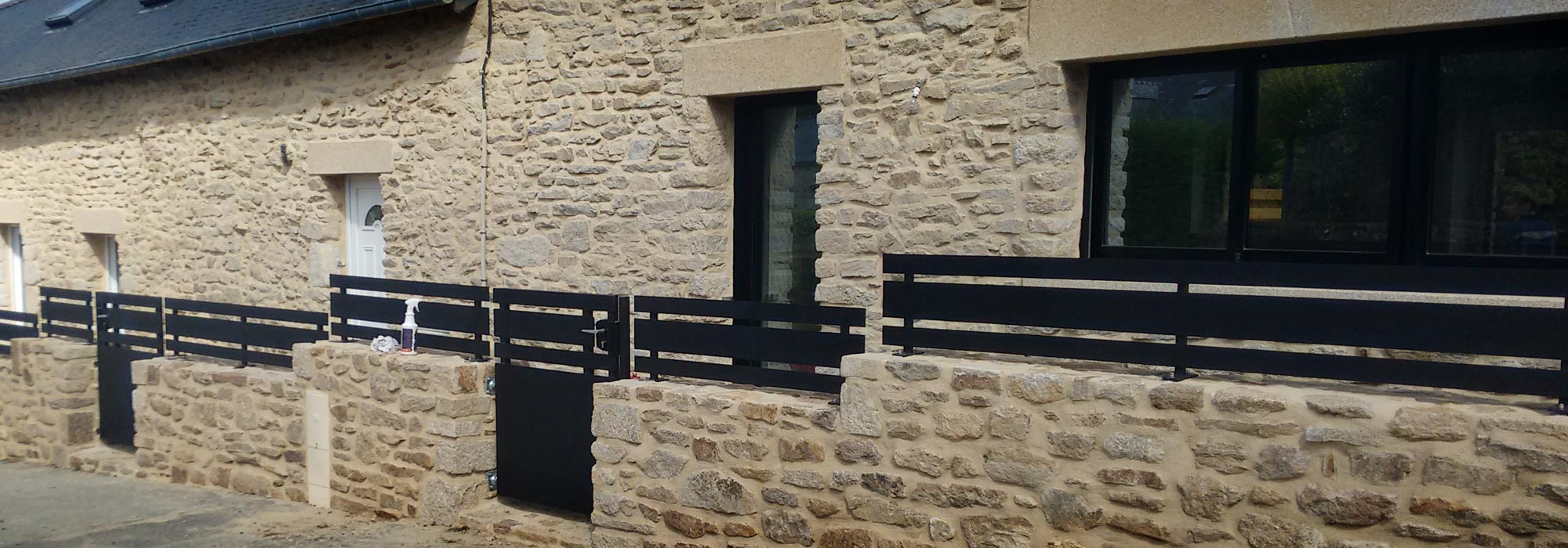 Métallerie Davalo de Sérent : clôtures et portillons en Morbihan